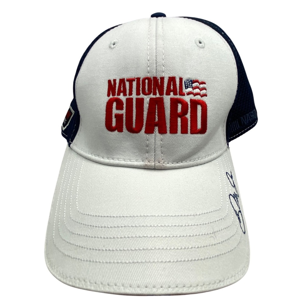 National Guard JR Nation Hat Dale Jr 88 NASCAR Baseball Cap Mesh Back Fitted